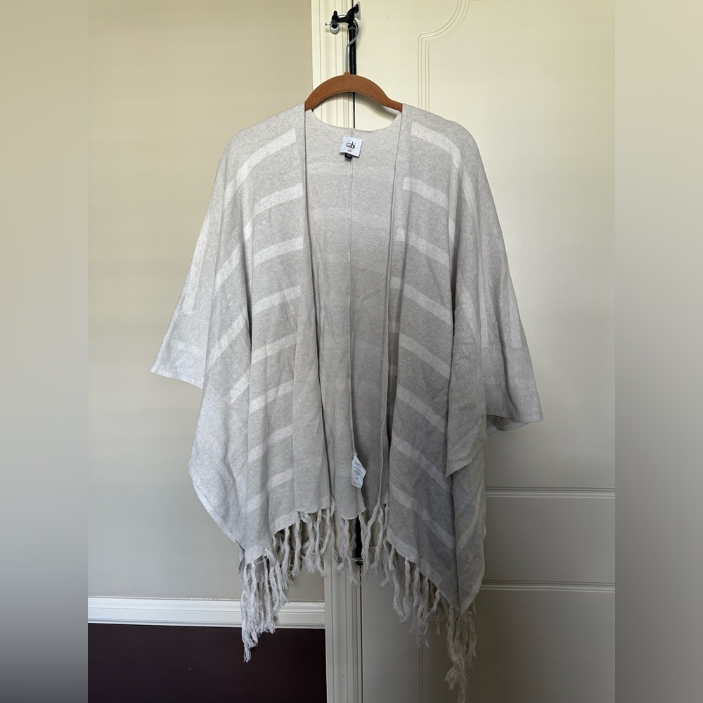 BOGO 🎉 🆕 Cabi Striped Wrap Tassel Shawl